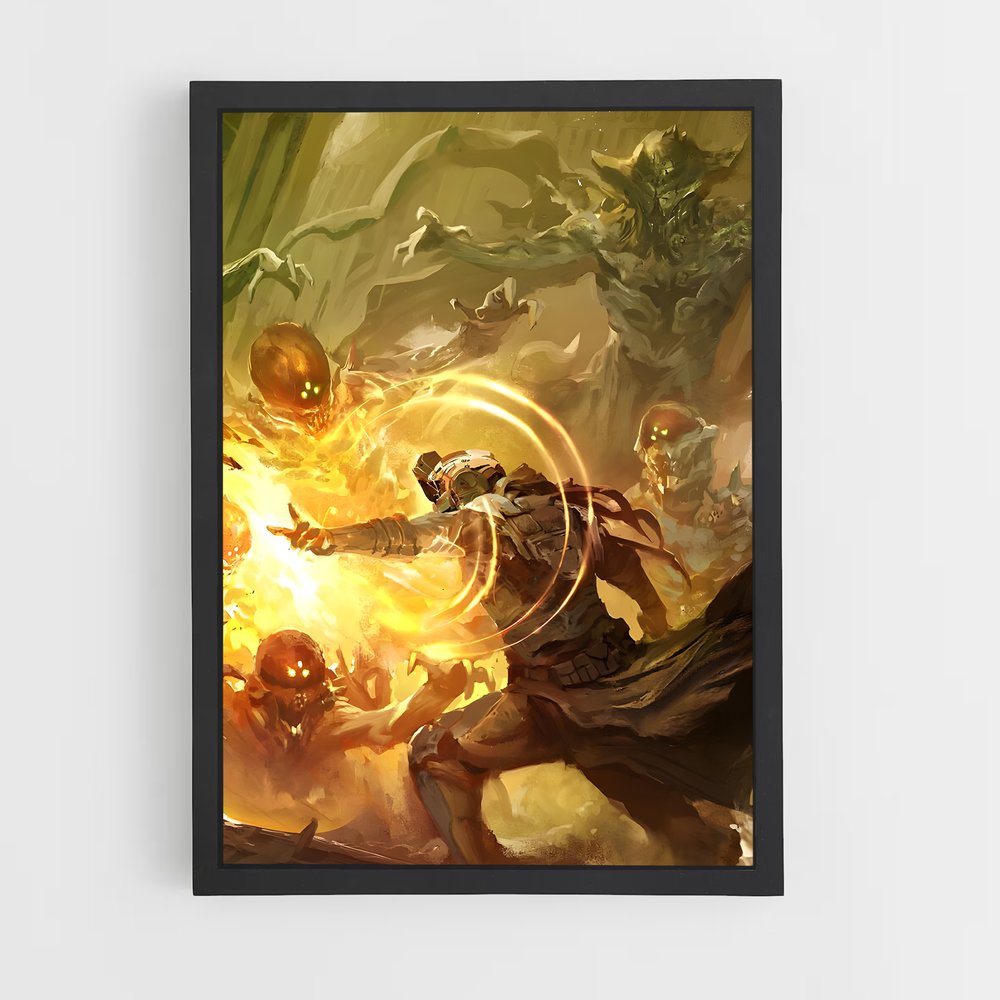 Poster Gardiens de la Flamme – affiche Destiny (vue 2)